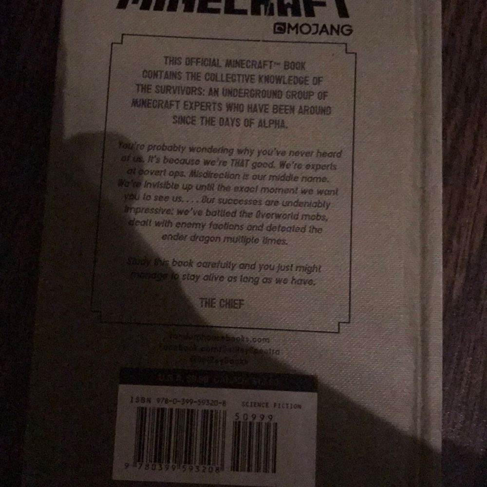 Minecraft book - Picture 2 of 2